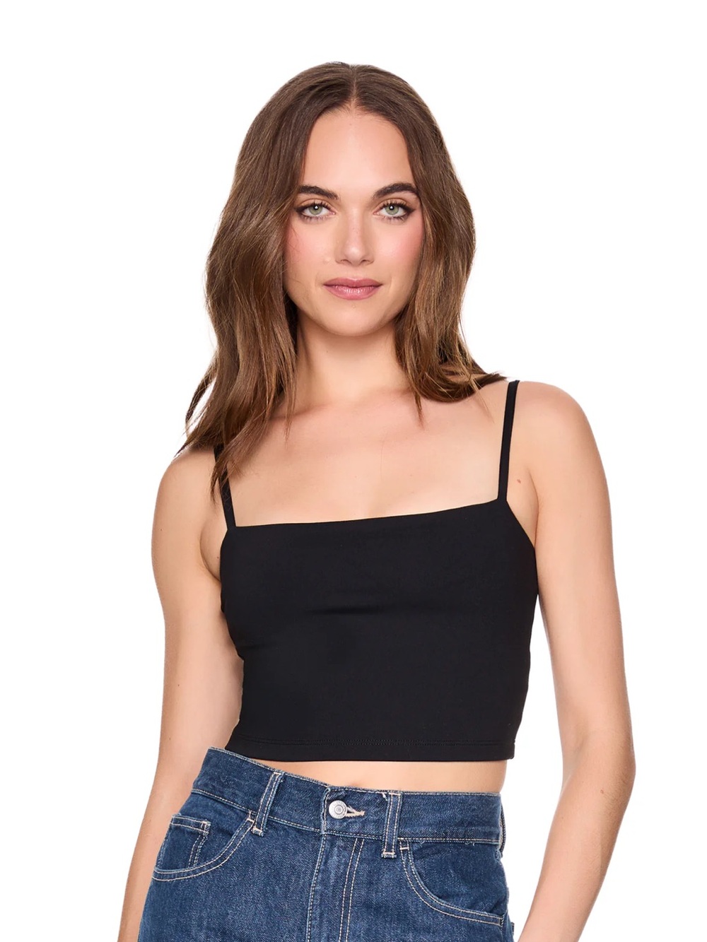 Susanna Monaco Essential String Crop Top